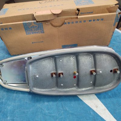 Mercedes W128, W180 220S/ SE, W189 300D  Taillight Assembly All Red 1808200764 + 1808200322-30 NOS NLA