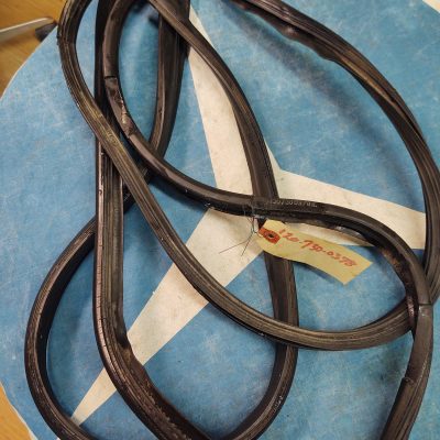 Mercedes W120, W180 Door Gasket 1207300378-10 Left Rear Genuine NOS 220s