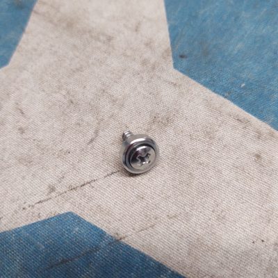 Mercedes W198, W121, W120, W128, W180 Chrome 4mm Door Panel Washer + Screw