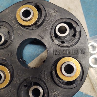 Mercedes W123 Driveshaft Flex Disc Kit 1234110315, 1244110415 NOS NLA