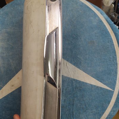 Mercedes W128, W180 Leather+ Chrome Glovebox Door