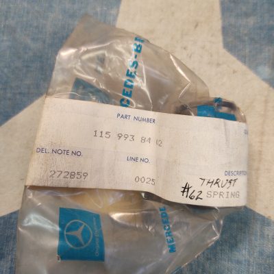 Mercedes W114, W115, R107 Transmission Thrust Spring 1159938402 NOS Sealed Bag