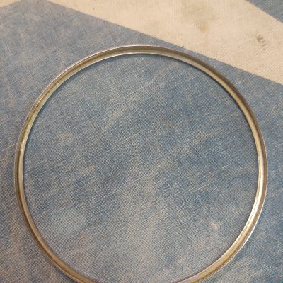 Mercedes W108, W109 Chrome Instrument Cluster Bezel Ex+ Used