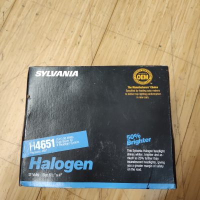 Mercedes Sylvania, Wagner, Westinghouse H4651 Headlight Bulb NOS
