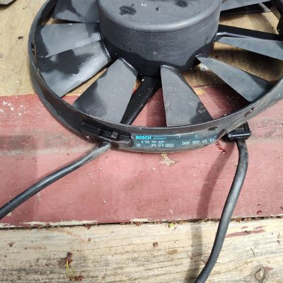 Mercedes W123 Bosch 0130701027 Radiator Fan 0005004893 Ex Cond.