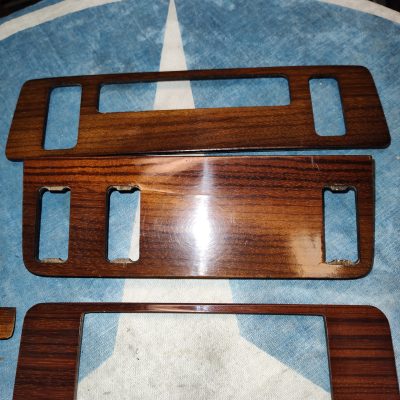 Mercedes W123 Zebrano Dashboard Wood