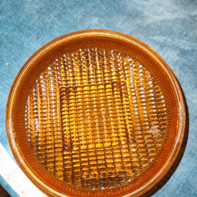 Mercedes W108, W109, W111 Bosch Amber Turn Signal Lens 1088200020 Ex. Cond.