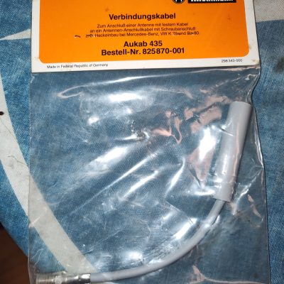 Mercedes Hirshmann AUKAB 435/17 Antenna Adapter 9018200081 NOS Sealed Bag