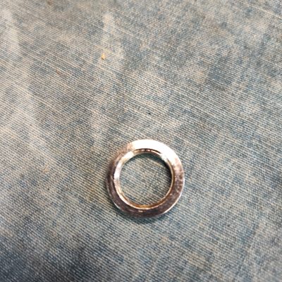 Mercedes Chrome Dashboard Instrument Bezel 22mm NOS