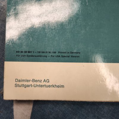 Mercedes W108, 1960’s Up Service Booklet Multi Language Ex Cond.