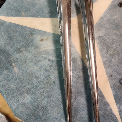 Mercedes W105, W128, W180 Hella K13243 Fender Turn Signal Spear Housing 0005442430 Good Cond.