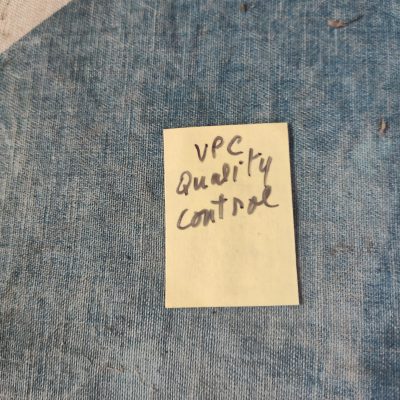 Mercedes 1986- Up- W123, W126, W201, W124, R107  Windshield Sticker VPC Quality Control 1.5 x 1.25 in.’s NOS