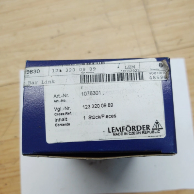 Mercedes W123, W126 Sway Bar Link 1233200989 NOS Sealed Box