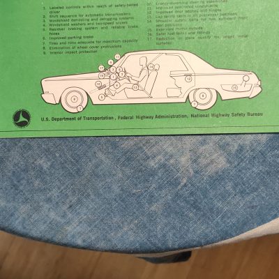 Mercedes W108, W109, W100, W111, W113, W114, W115 Read Before Driving Pamphlet 1968 Mint Cond.