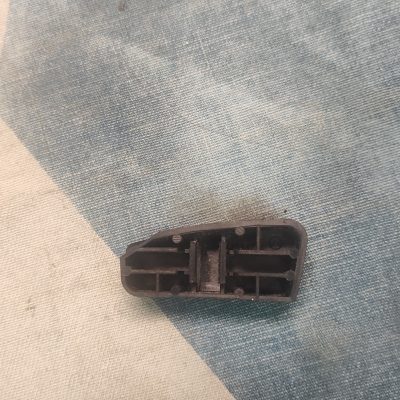 Mercedes W124, W126, W201 Seat Adjustment Switch Knob Right 1268211058 NOS