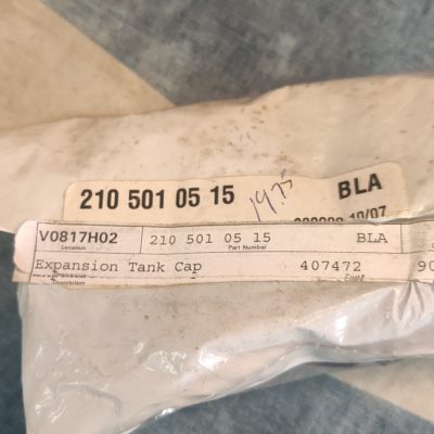 Mercedes W203, W210 Coolant Expansion Tank Cap 2105010515 NOS