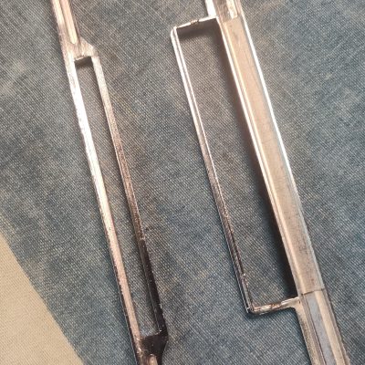 Mercedes W108, W109, W110 Becker Radio Chrome Faceplate Rounded Corners