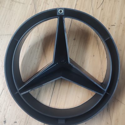 Mercedes R107 Plastic Grille Star Later Version 1078800386 NOS
