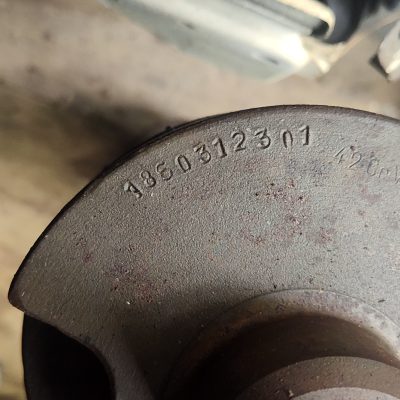 Mercedes W186, M186 Crankshaft 1860312301 Tested